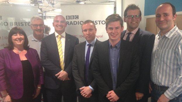 BBC Radio Bristol election debate, 21 April, 2015