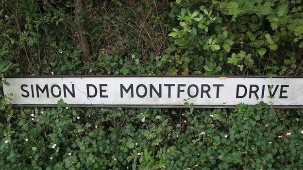 Simon de Montfort drive, Evesham