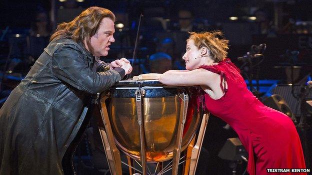 Bryn Terfel and Emma Thompson in Sweeney Todd