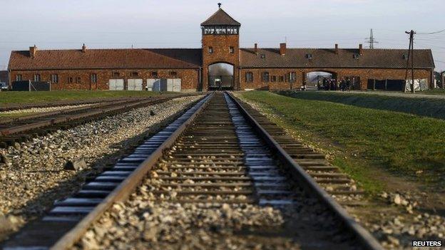 File photo of the former German Nazi extermination and concentration camp Auschwitz-Birkenau in Brzezinka near Oswiecim December 10, 2014