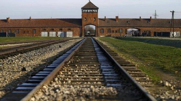 File photo of the former German Nazi extermination and concentration camp Auschwitz-Birkenau in Brzezinka near Oswiecim December 10, 2014