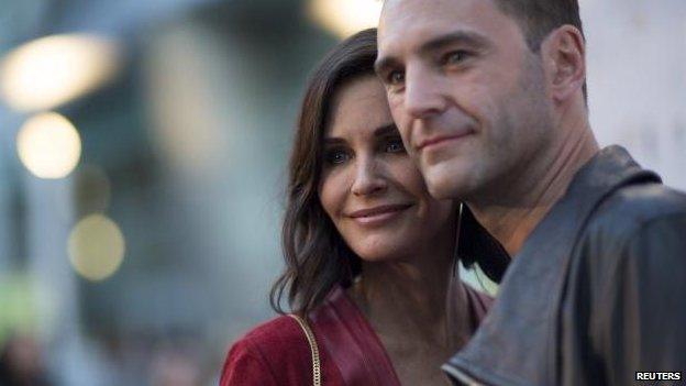 Courteney Cox and Johnny McDaid