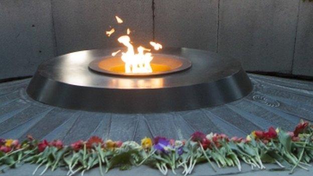 Armenia's genocide memorial (file pic)