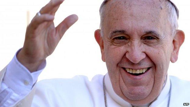 Pope Francis. Photo: 22 April 2015