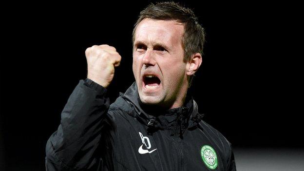 Manager Ronny Deila after Celtic beat Dundee 2-1