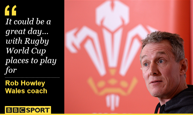 Wales attack coach Rob Howley