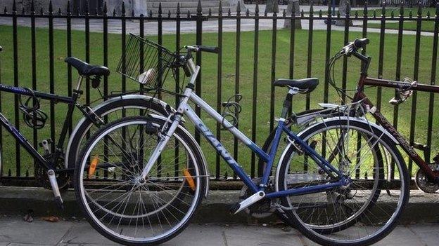 Bicycles in Oxford