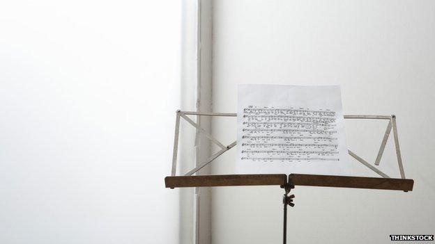 A music stand