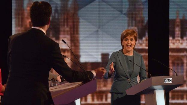 Ed Miliband and Nicola Sturgeon