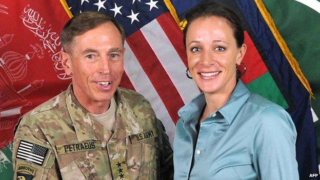 David Petraeus with Paula Broadwell