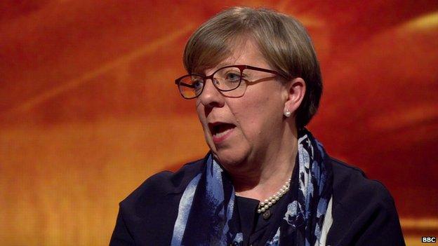 Alison Saunders on Newsnight