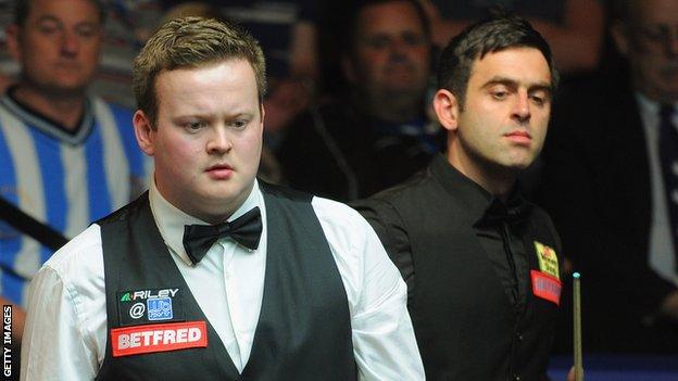 Shaun Murphy and Ronnie O'Sullivan