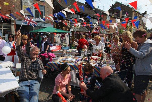 A street party