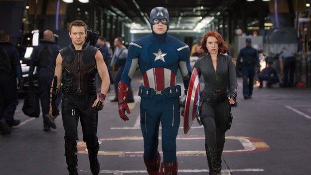 Scene from Avengers Assemble