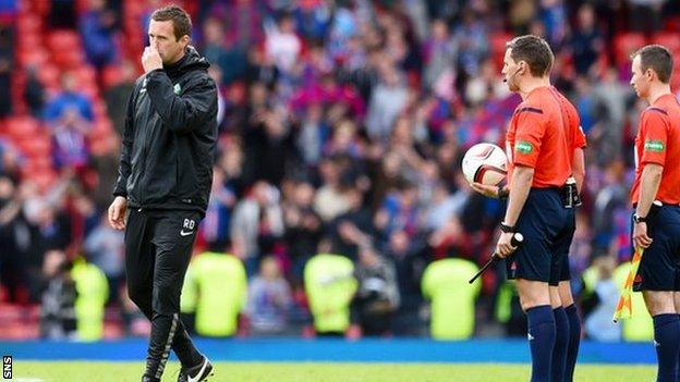 Celtic manager Ronny Deila