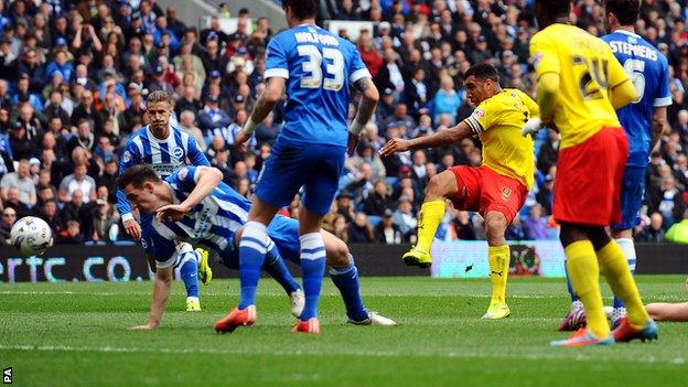 Troy Deeney goal