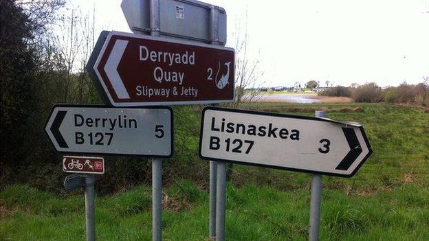 Fermanagh road signs