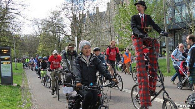 Pedal on Parliament event