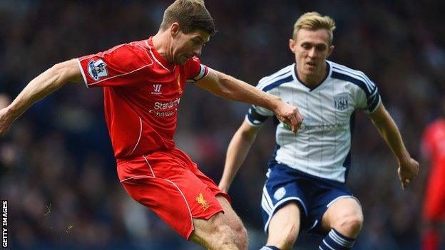 Liverpool captain Steven Gerrard