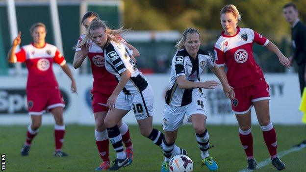 Bristol Academy v Notts County