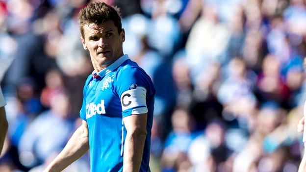 Rangers defender Lee McCulloch