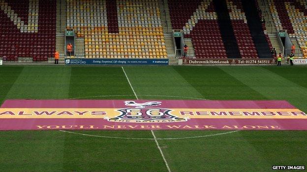 Valley Parade banner