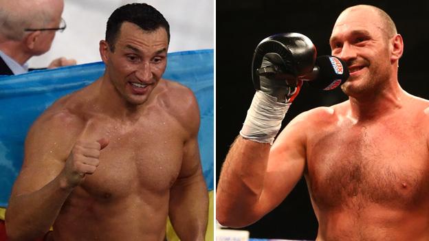 Wladimir Klitschko and Tyson Fury