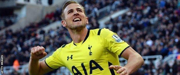 Tottenham striker Harry Kane