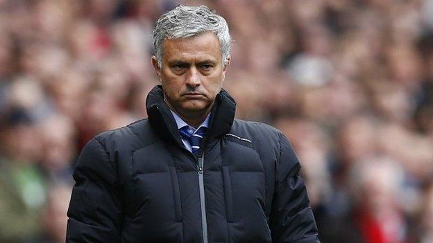 Chelsea boss Jose Mourinho