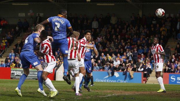 Shrewsbury won by the odd goal at Whaddon Road