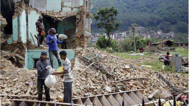 Nepal earthquake aftermath