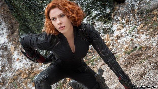 Scarlett Johansson in Avengers: Age of Ultron