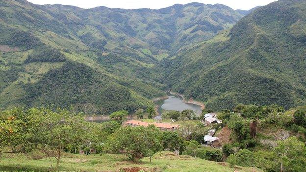 A picture of the landscape around Anori