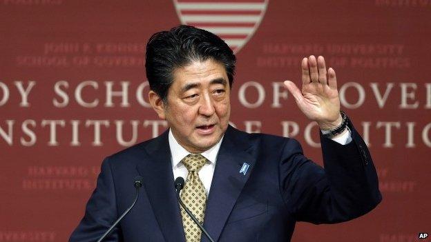 Japanese PM Shinzo Abe