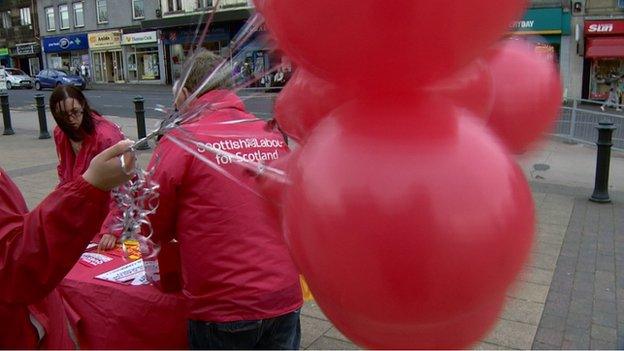 Labour balloons