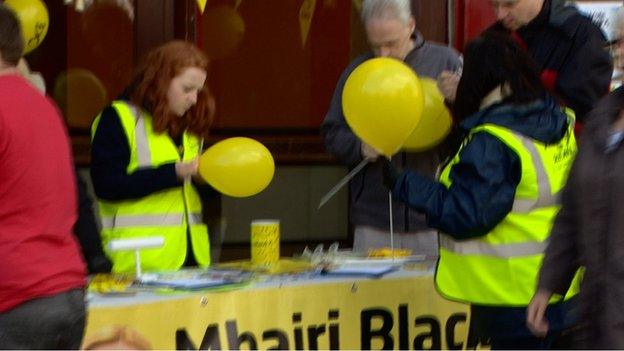 The SNP have been campaigning hard in Paisley