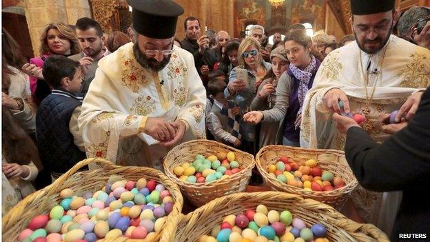 Lebanese Christians celebrate Greek Orthodox Easter