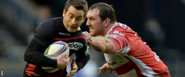 Edinburgh will face Gloucester in Friday's European Challenge Cup final