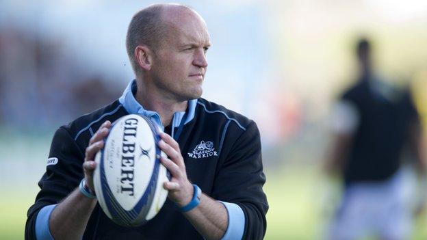 Glasgow Warriors head coach Gregor Townsend