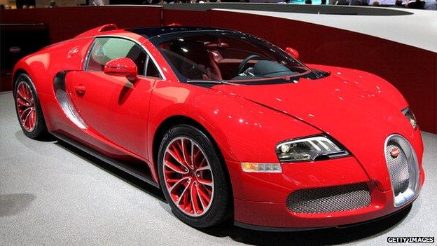 A Bugatti Veyron