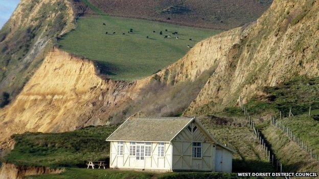 Hut at Eype