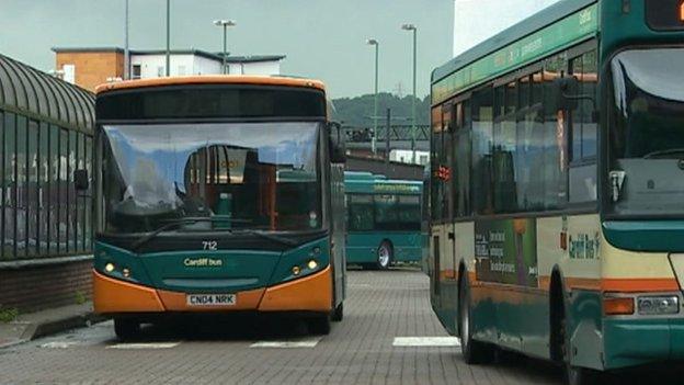 Cardiff bus station