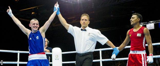 Joe Ham at the Commonwealth Games