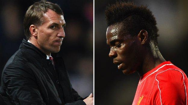 Brendan Rodgers and Mario Balotelli