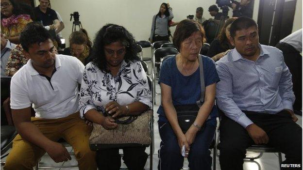 The families of Andrew Chan and Myuran Sukumaran