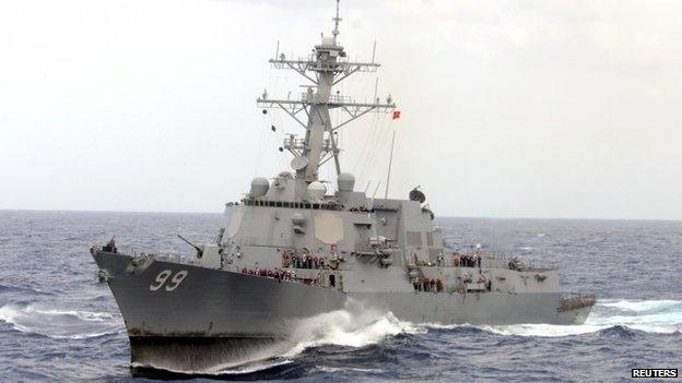 Guided-missile destroyer USS Farragut (file)