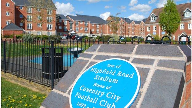 The site of Highfield Road