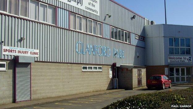 Glanford Park football ground, Scunthorpe