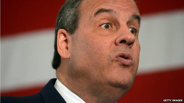 New Jersey Governor Chris Christie