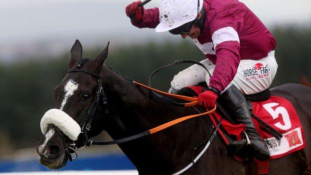 Paul Carberry and Don Cossack at Punchestown